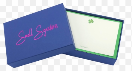 Four Leaf Clover U2013 Small Signatures - Horizontal png
