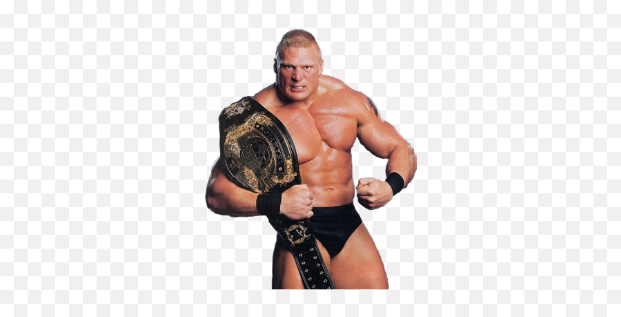Wwe Who Should Hold The Championship Until Wrestlemania - Brock Lesnar Wwe Champion 2003 Png,Wwe Championship Png