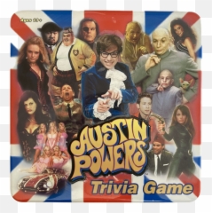 Austin Powers Trivia Game Tin Collectible Usaopoly 2002 - Austin Powers Trivia Game Png,Austin Powers Png