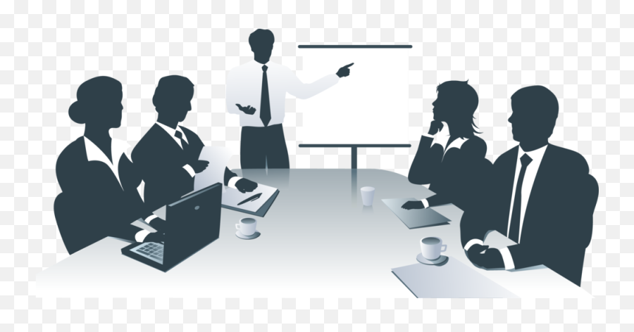 Office Meeting Clip Art Png Image With - Presentation Png,Office People Png