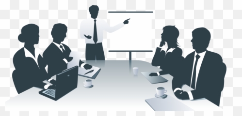 Office Meeting Clip Art Png Image With - Presentation Png,Office People Png