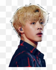 Got7 Mark - Jimin Blonde Concert Transparent Png Original