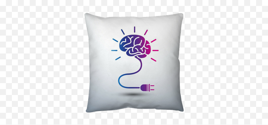 Creative Brain Idea Concept With Light - Decorative Png,Brain Lightbulb Icon