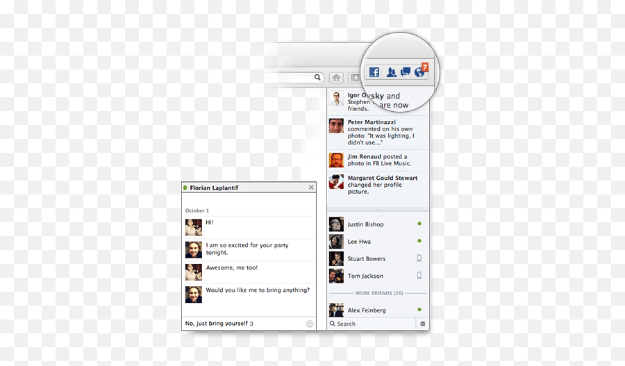 Facebook Messenger For Firefox - Vertical Png,Blue Mozilla Firefox Icon