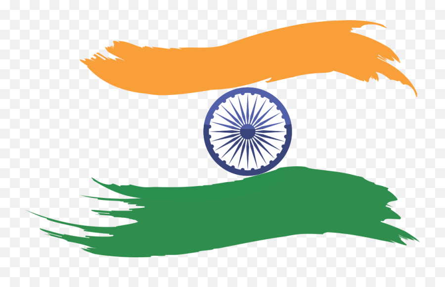 Indian Flag Clipart Ribbon Vector Logo - Free Vector Design Vector Indian Flag Png,Personal Icon Vector
