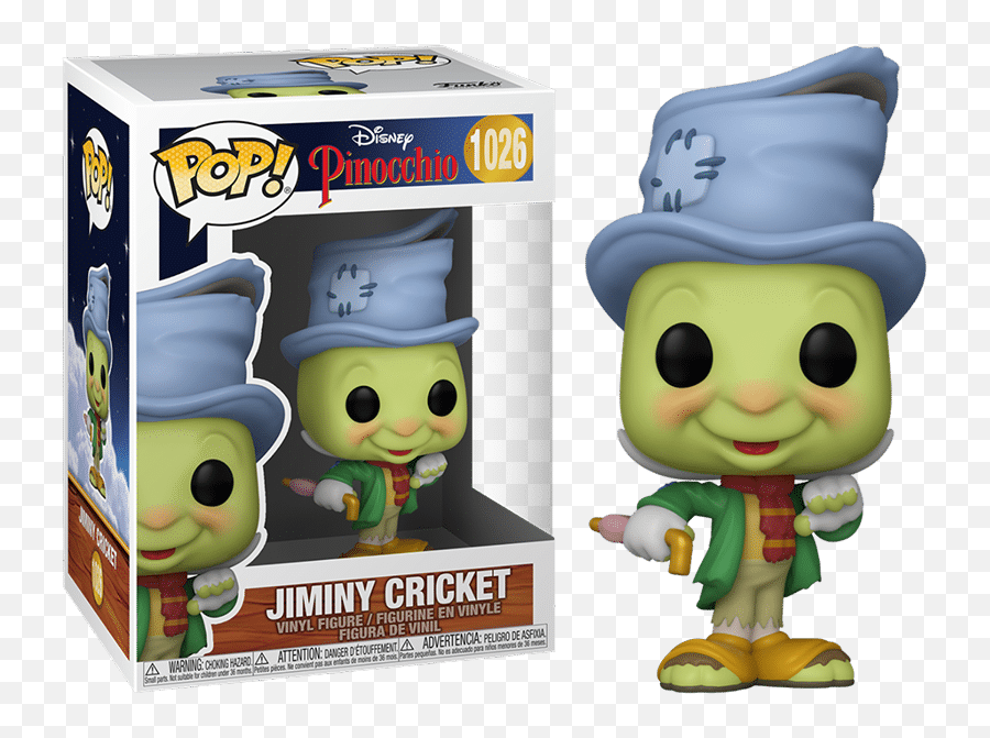 Funko Jiminy Cricket 1026 Pinocchio - Pop Disney Pinocchio Street Jiminy Png,Summoner Icon Death Animation