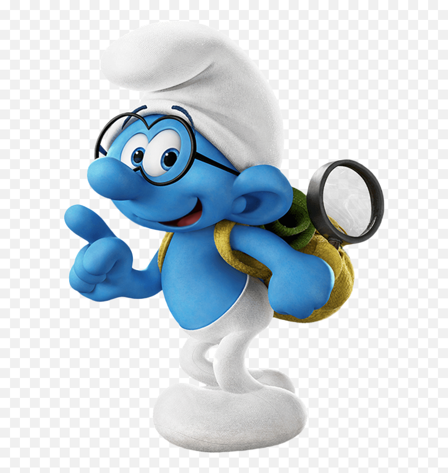 Smurfs The Lost Village Transparent Png - Brainy Smurfs The Lost Village,Smurfs Png