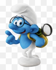 Smurfs The Lost Village Transparent Png - Brainy Smurfs The Lost Village,Smurfs Png