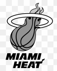 Miami Heat Logo Sketch - Svg png