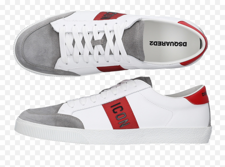 Dsquared2 Sneakers White Icon Casseta - Plimsoll Png,Tennis Shoes Icon