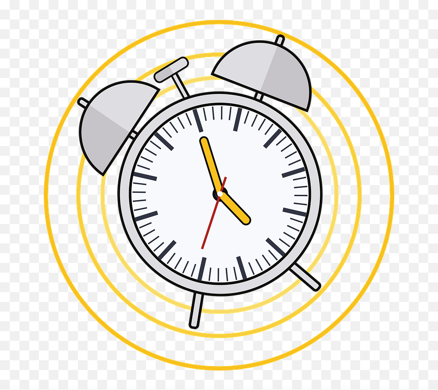 Alarm Clock Ringing Analog - Free Vector Graphic On Pixabay Pet 511 Kev Png,Alarm Clock Icon Png