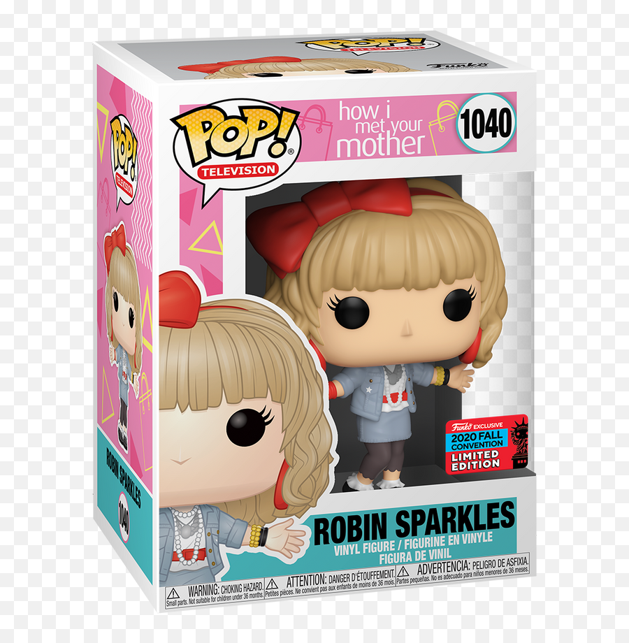 Funko Pop Tv - How I Met Your Mother Robin Sparkles Fall Convention 2020 Exclusive Robin Sparkles Funko Pop Png,Himiko Toga Icon