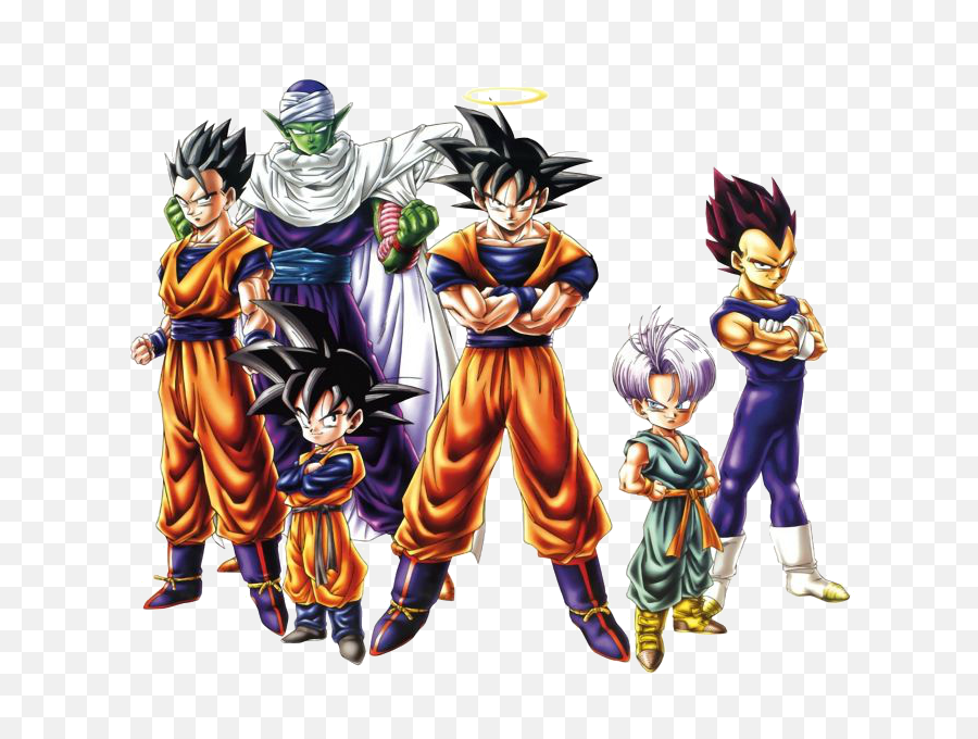 Download Dragon Ball Z Characters Png Image Free Stock - Dragon Ball Z Characters,Goten Png