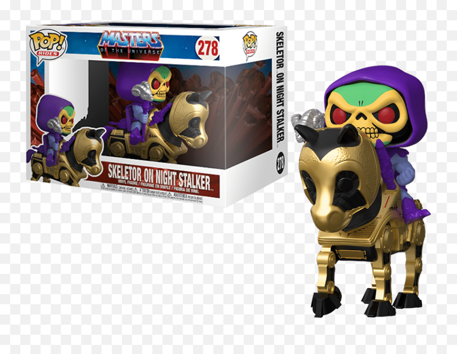 Funko Pop Motu Skeletor - Funko Pop Rides Masters Of The Universe Skeletor On Night Stalker Png,Skeletor Pride Icon