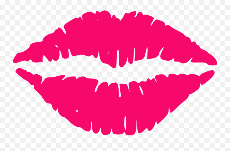 Lips Kiss Print - Transparent Background Pink Lips Clipart Png,Lip Print Png