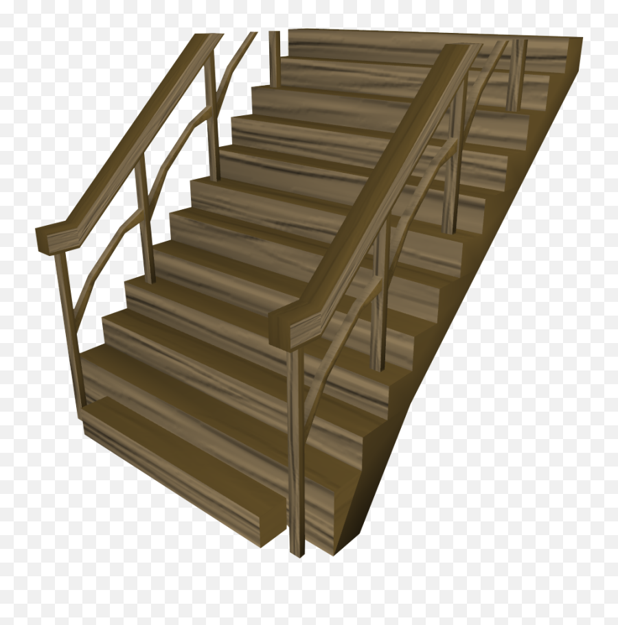 Teak Staircase - The Runescape Wiki Wooden Staircase Transparent Png,Stair Icon