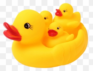 Download Classic Rubber Duck Family Larger Photo - Rubber Duck Toys Png,Rubber Chicken Png