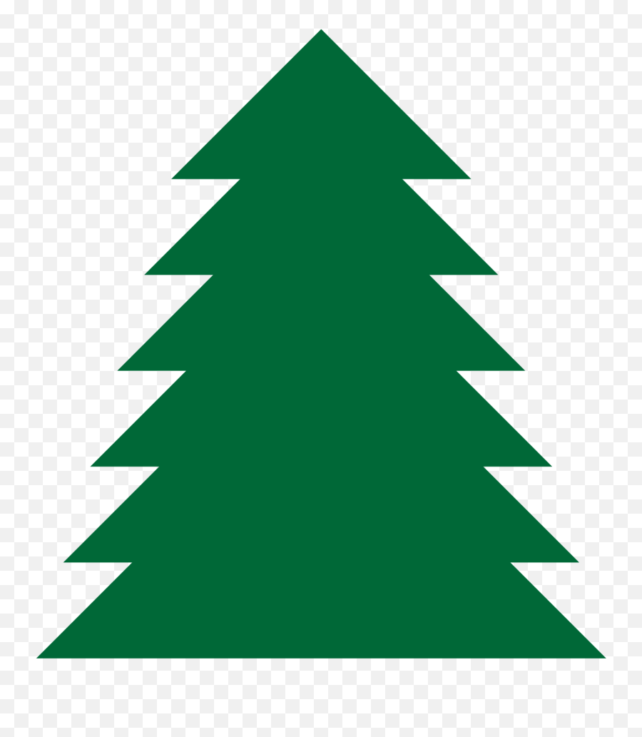 Pine Tree Clipart A Simple Green - Clipartingcom Christmas Tree Png,Pine Trees Png