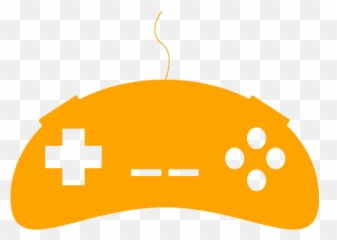 Orange Joystick 3 Icon - Free orange icons Game Icon Pink Png