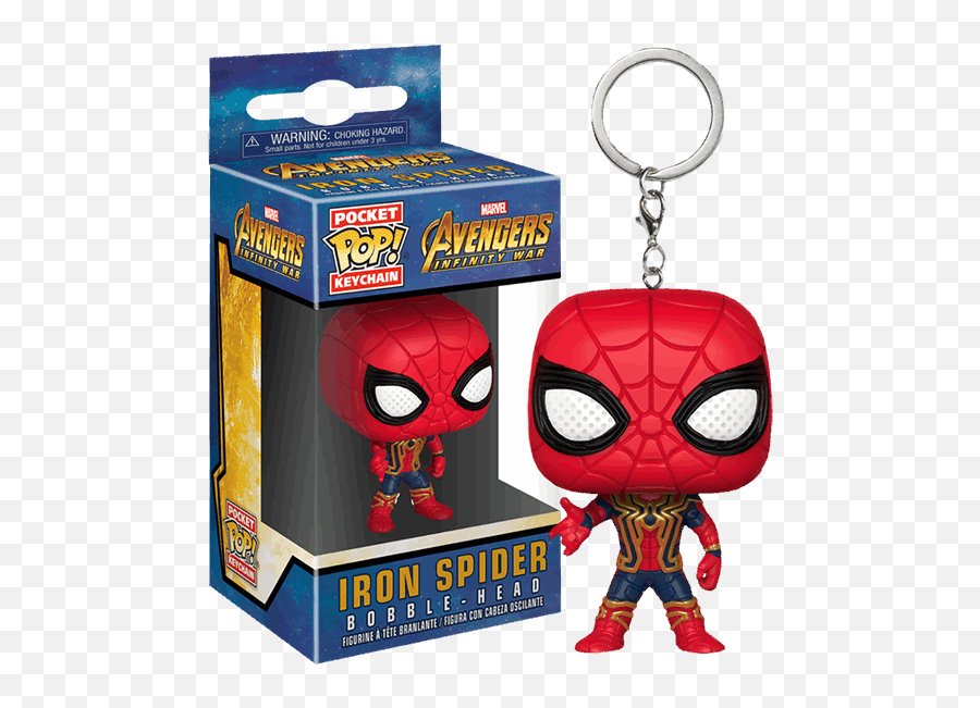 Infinity War - Iron Spider Pop Keychain Png,Iron Spider Png