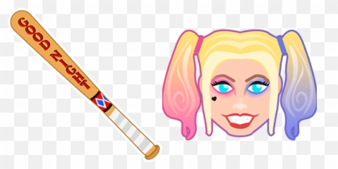 Harley Quinn Cursor U2013 Custom - png