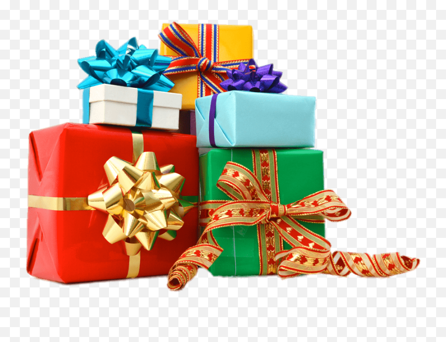 Pile Of Gifts Transparent Png - Transparent Background Gifts Png,Gifts Png