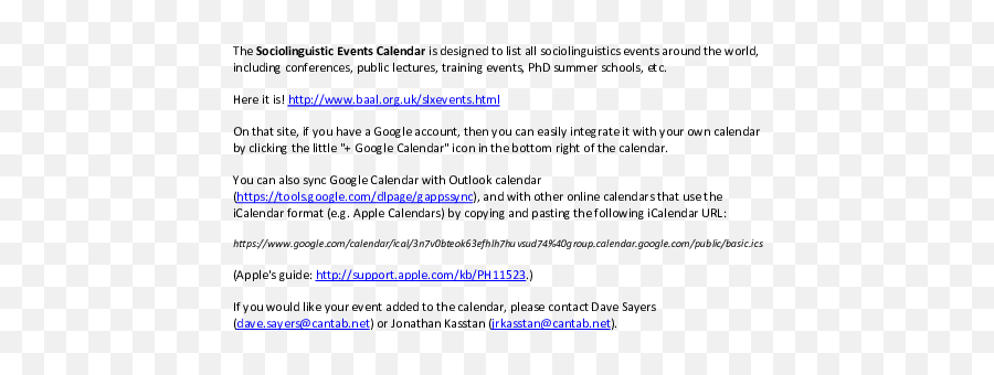 Pdf Sociolinguistic Events Calendar - Httpwwwbaalorg Png,How Can I Use Icon For Google Account