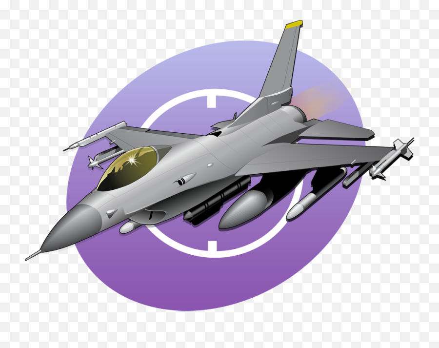 F16 Flight Icon - F 16 Icon Png Full Size Png Download,Fighter Jet Icon