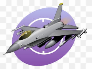 F16 Flight Icon - Png Full Size PNG Download