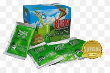 Aim Global Products Burn Mate Iced Tea - png
