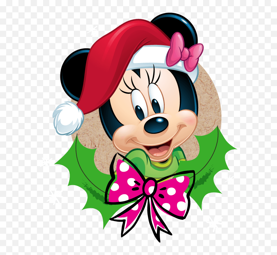 Download Linea Envoltura Navidad Minnie - Minnie Navidad Png,Mickey And Minnie Png