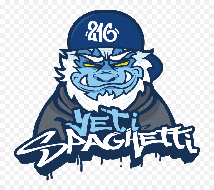 Yeti Mascot Logo Transparent Cartoon - Yeti Spaghetti Png,Yeti Logo Png