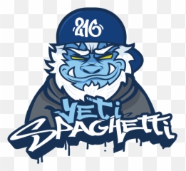Yeti Mascot Logo Transparent Cartoon - Yeti Spaghetti Png,Yeti Logo Png