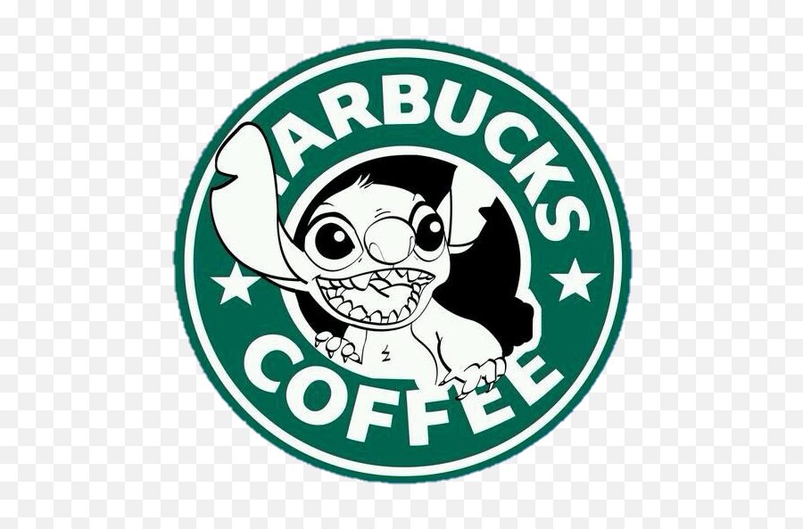 Stitch Starbucks Png Cute Logo Tumblr - Cute Starbucks Logo,Logo Stitch