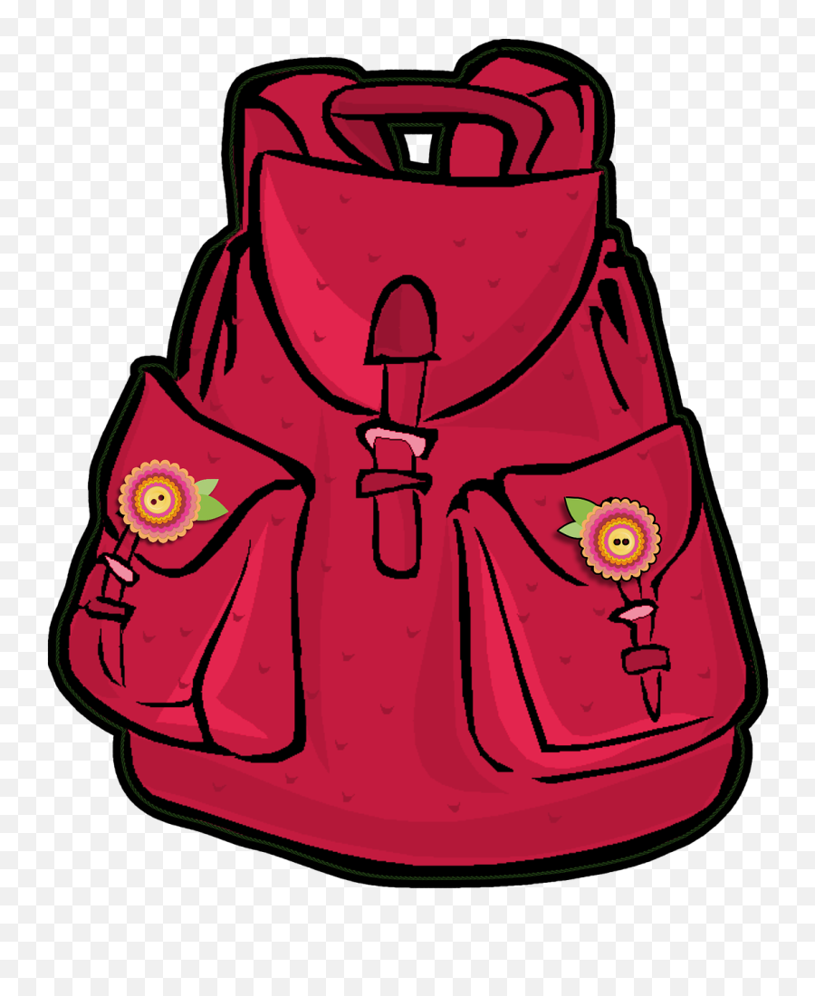 Positive Clipart Aggressive Behaviour - Transparent Backpack Clipart Transparent Background Png,Backpack Transparent Background