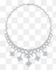 Roberto Coin Bib Necklace With Diamonds - JosephAnthony png
