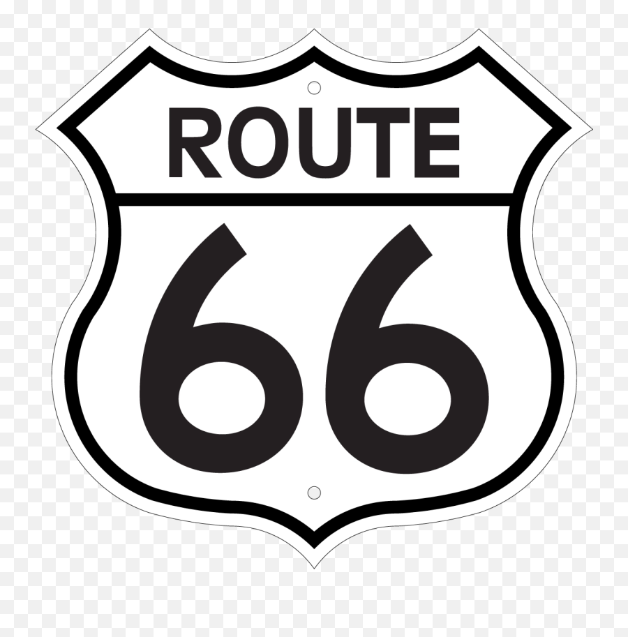 Route 66 Sign Logo Vector - Route 66 Png,Sign Logo - free transparent ...
