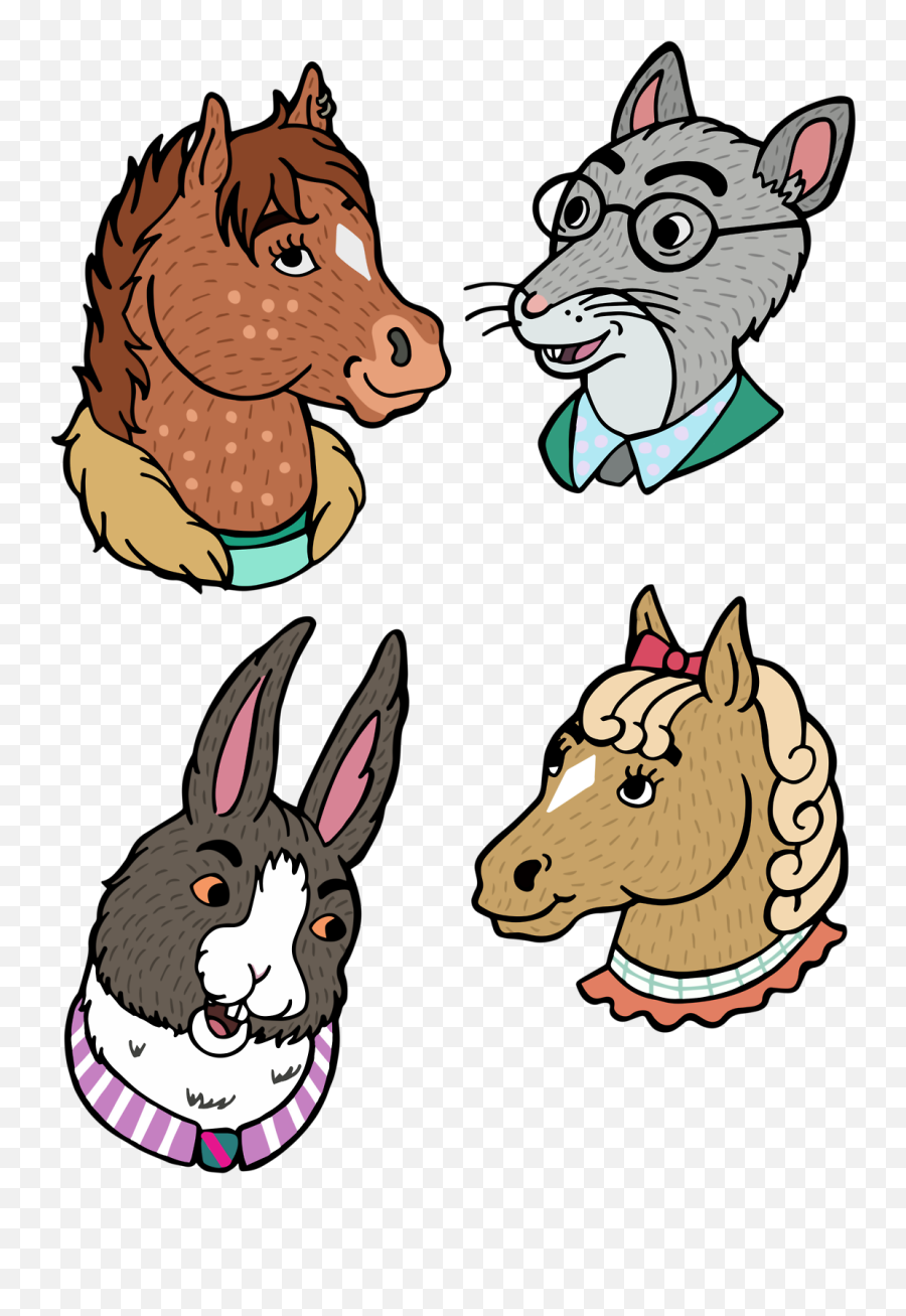 Bojack Horseman Batch - Cartoon Png,Bojack Png