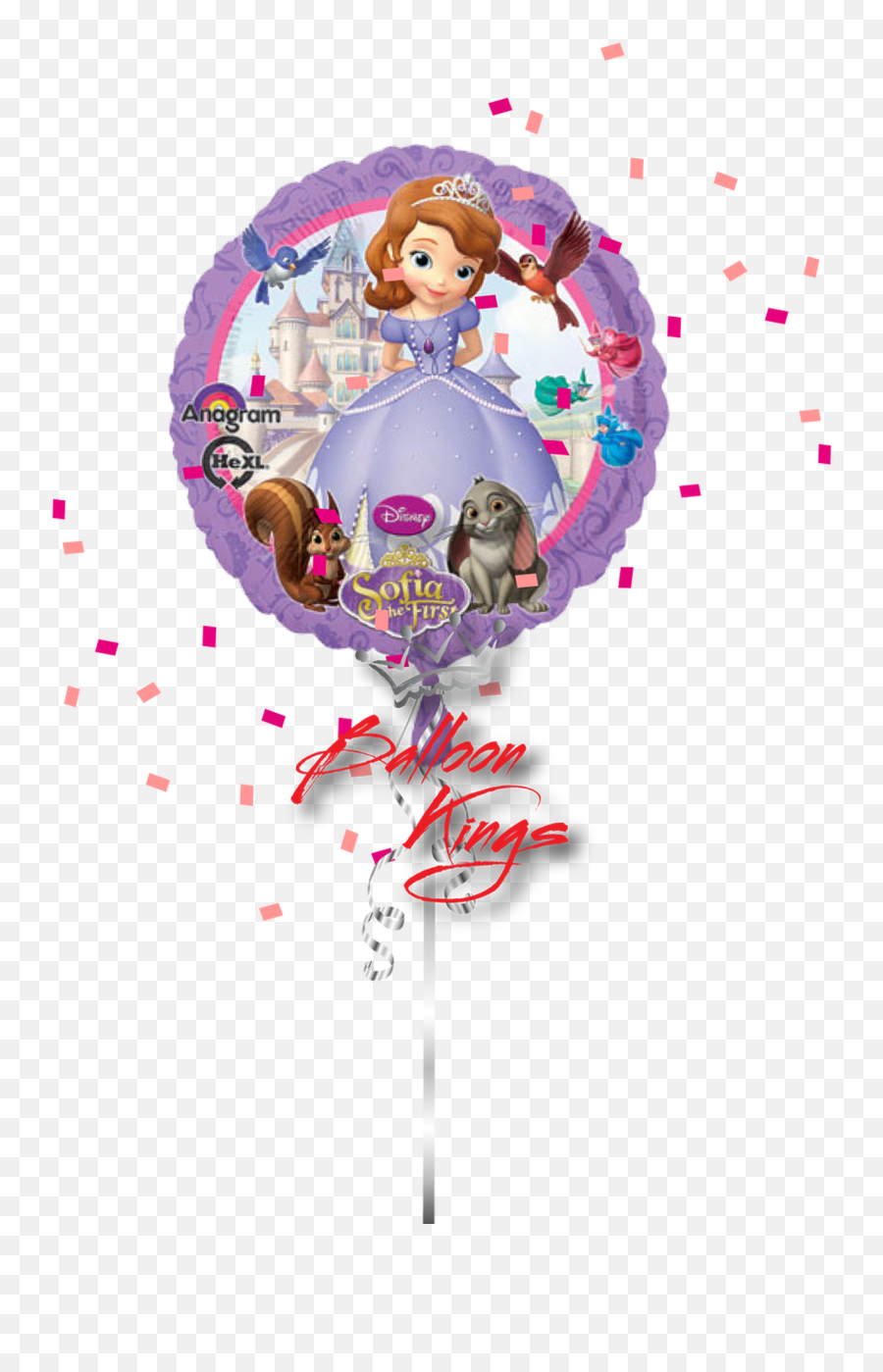 Sofia The First Round - Sofia The First Foil Balloon Png,Sofia The First Png