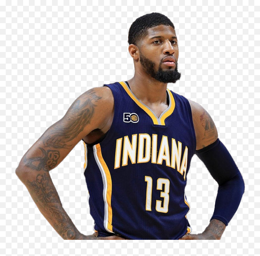 Download Paul George Png Transparent - Paul George Indiana Jersey,Paul George Png