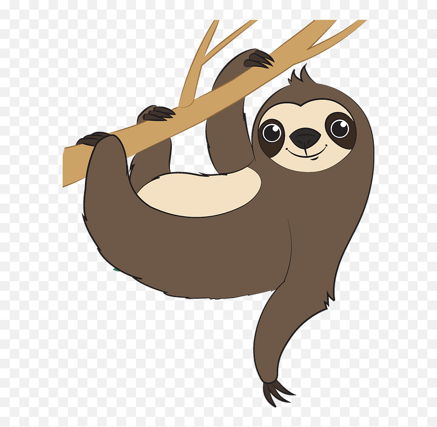 Clipart - Sloth Clipart Png,Sloth Transparent