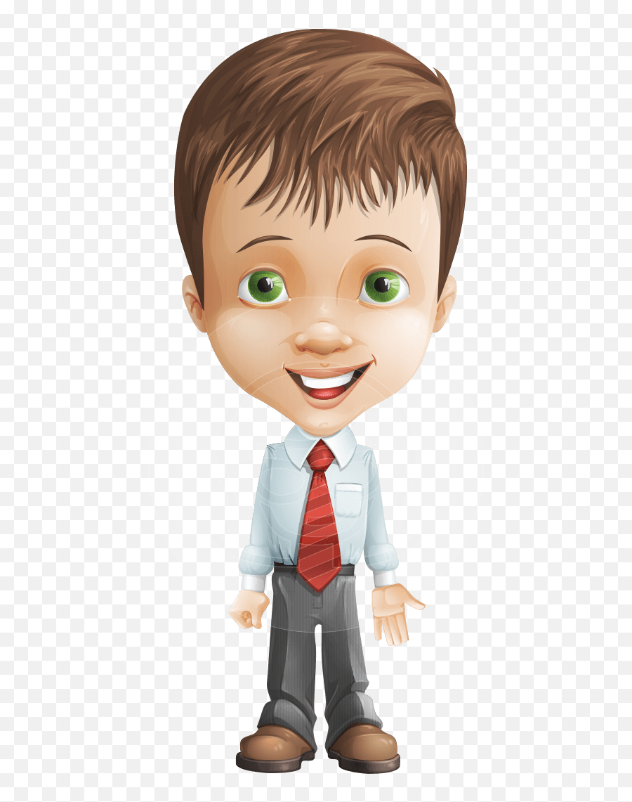 Vector Business Boy Character Graphic Graphicmama - Cartoon Business Boy Png,Alvin Png
