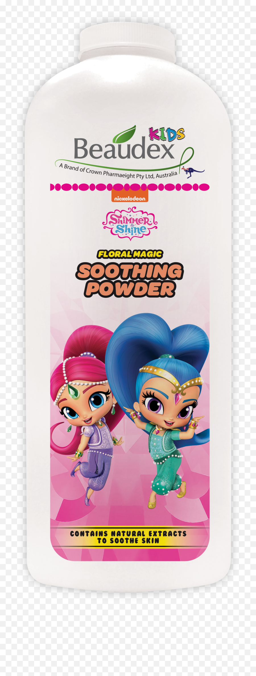 Beaudex Kids Soothing Powder Floral Magic Shimmer U0026 Shine - Cartoon Png,Shimmer And Shine Png