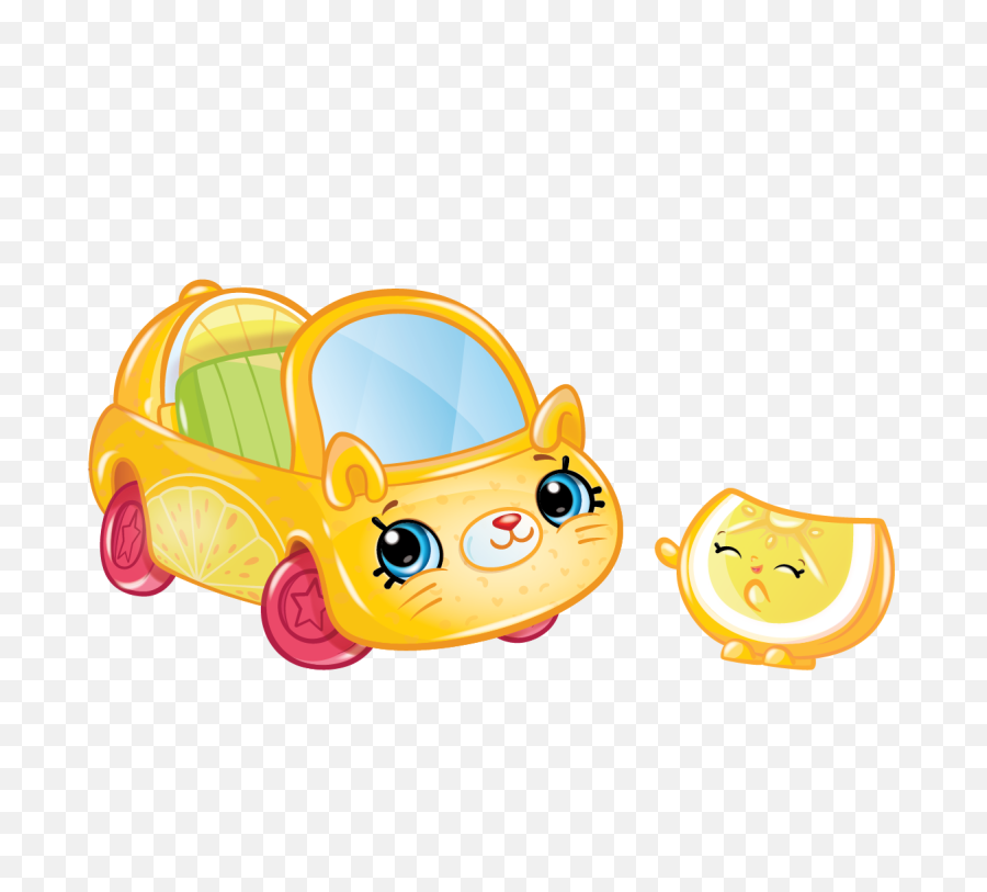 Download Ccs1 Lemon - Limo Shopkins Cutie Cars Lemon Limo Shopkins Cutie Cars Characters Png,Shopkins Png Images