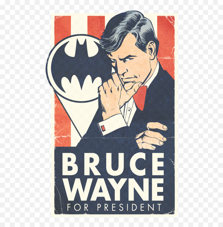 Wayne For President T - Batman Png,Bruce Wayne Png