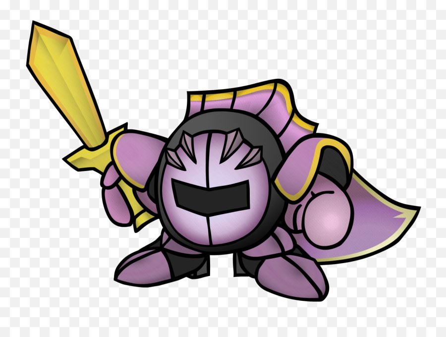 Nes Meta Knight Really Proud - Easy Meta Knight Draw Png,Meta Knight Png