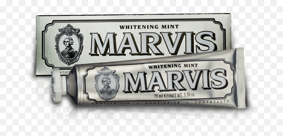 Toothpaste Png - Whitening Mint Toothpaste Marvis Marvis Toothpaste Png,Toothpaste Png