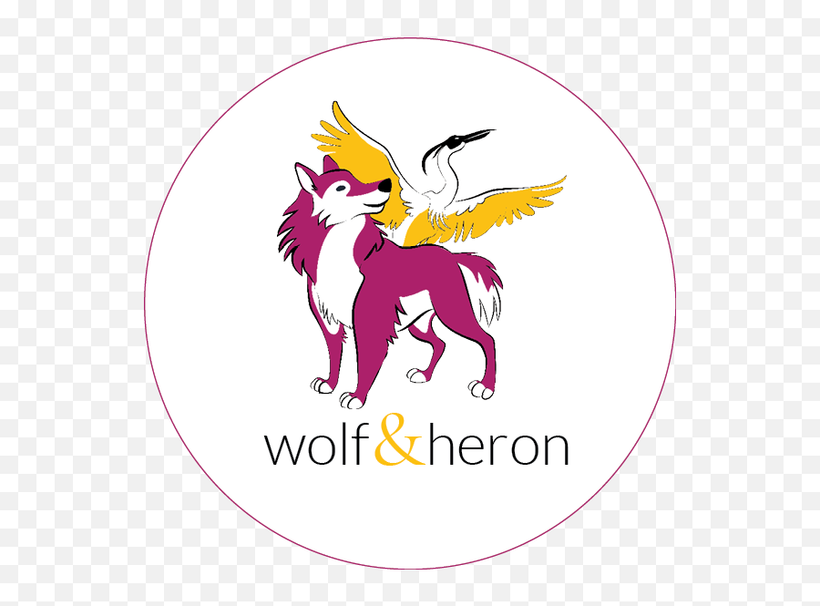 Wolf U0026 Heron Png Logo