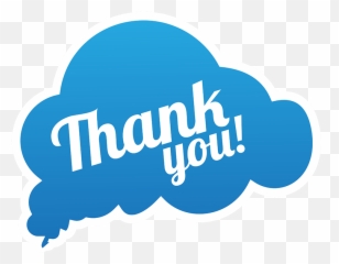 Thank - you DFW Excel Training Classes Transparent Thank You Blue png
