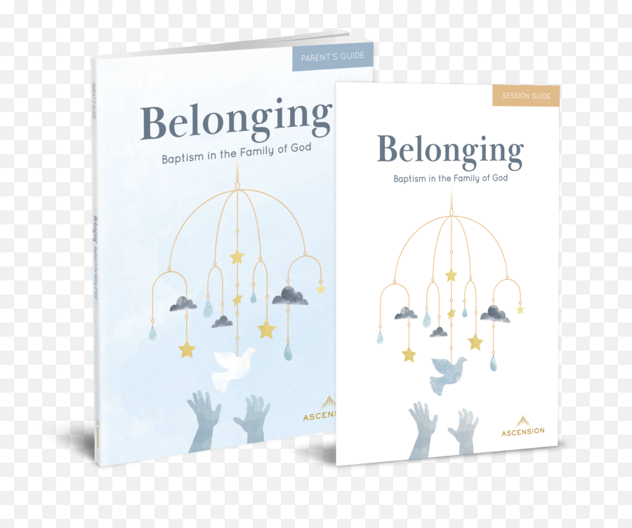 Belonging Baptism In The Family Of God Parentu0027s Set - Book Cover Png,Baptism Png